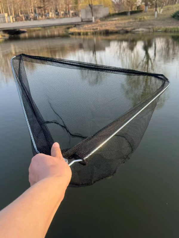 Háromszögletű összecsukható hálófej, Mélység: 35–50 cm; Hálóanyag: Egyéb; Teherbírás: Kérdezze meg az ügyfélszolgálatot