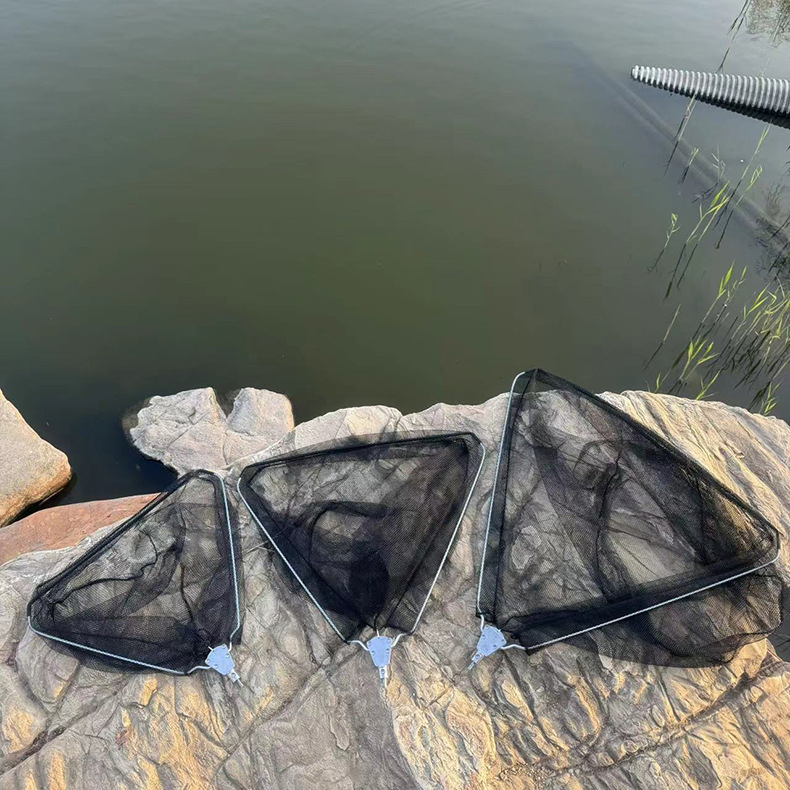 Háromszögletű összecsukható hálófej, Mélység: 35–50 cm; Hálóanyag: Egyéb; Teherbírás: Kérdezze meg az ügyfélszolgálatot