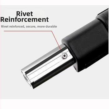 Prut pentru plasă de scufundare din aliaj de aluminiu, cadru triunghiular, telescopic, 3 secțiuni, 500 g