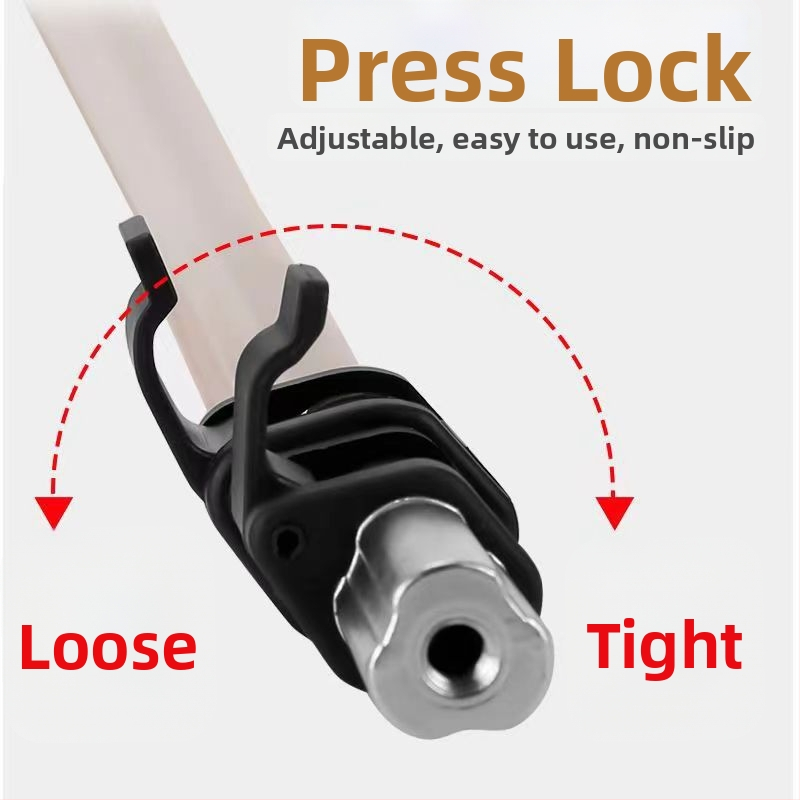 Prut pentru plasă de scufundare din aliaj de aluminiu, cadru triunghiular, telescopic, 3 secțiuni, 500 g