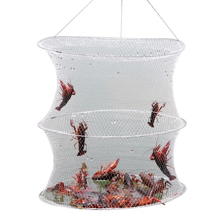 Plasă pliabilă pentru pescuit creve, raci și pești – pentru exterior, nylon, origine China