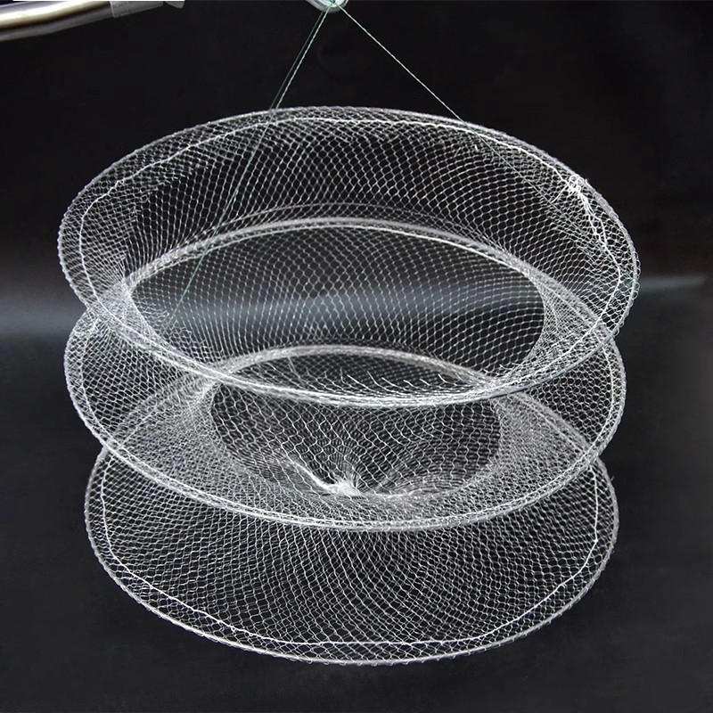 Plasă pliabilă pentru pescuit creve, raci și pești – pentru exterior, nylon, origine China