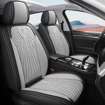 Καλύμματα καθισμάτων αυτοκινήτου – Ολοκληρωμένο σετ, πενταθέσιο, συμβατό με όλες τις εποχές, υλικό ίνες, γέμισμα από βαμβάκι
