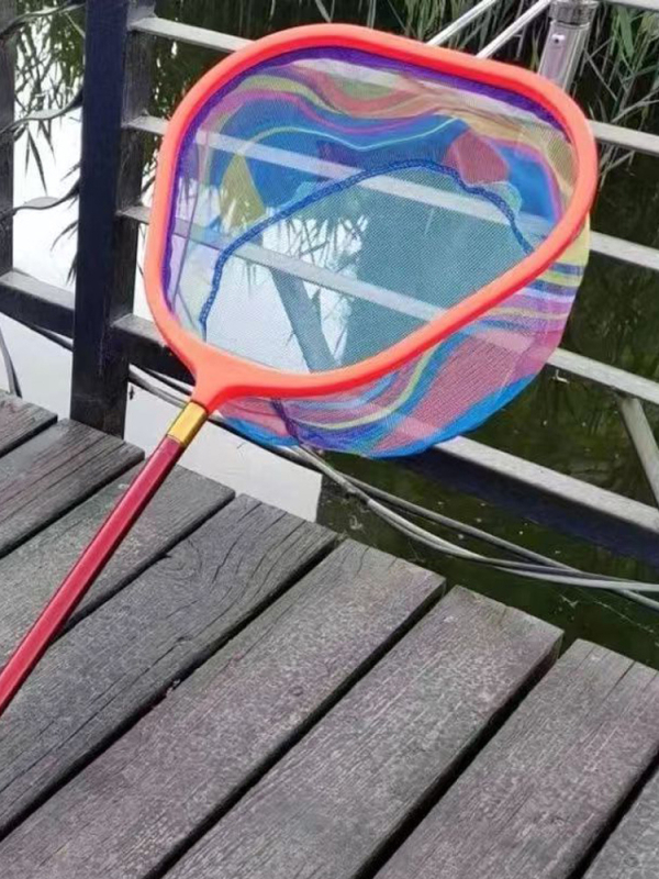 Teleszkópos rovar- és pillangóháló rozsdamentes acél kerettel