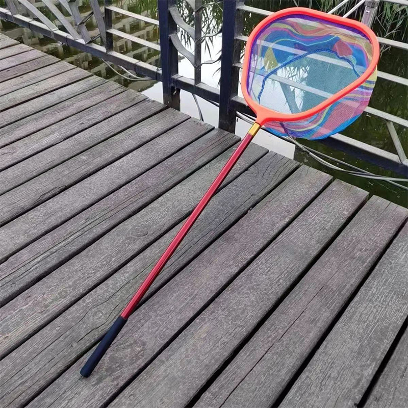 Teleszkópos rovar- és pillangóháló rozsdamentes acél kerettel