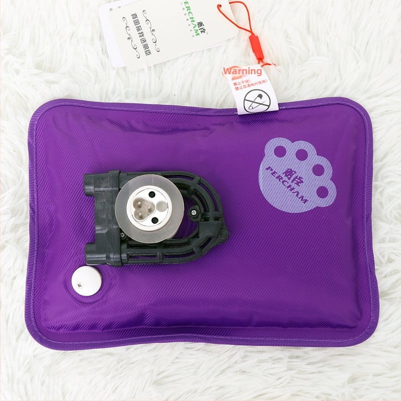 Επαναφορτιζόμενη ηλεκτρική φιάλη ζεστού νερού με θέρμανση από σωληνάριο αλογονίου, 220V, 430W, PVC, μοντέλο pc-208