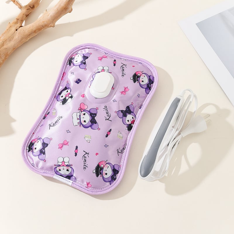 Επαναφορτιζόμενη ηλεκτρική φιάλη ζεστού νερού με θέρμανση από σωληνάριο αλογονίου, 220V, 430W, PVC, μοντέλο pc-208