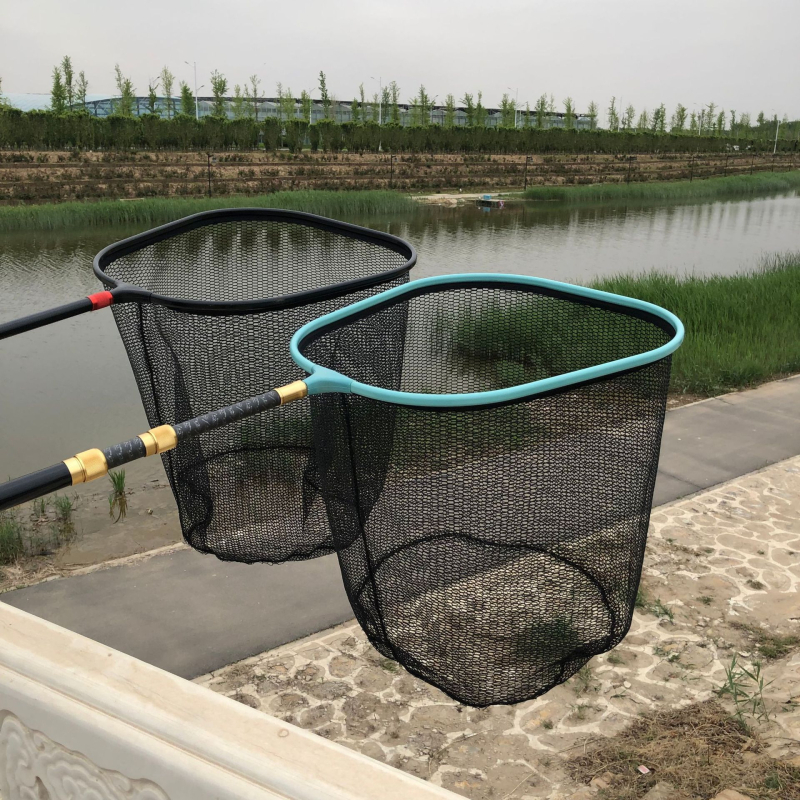 Cap de plasă triunghiular din aliaj de aluminiu pentru plase de pescuit (Brand Land War Brigade; Origine China; Material Aliaj de aluminiu; Design Cap de plasă triunghiular; Utilizare Echipament de pescuit)