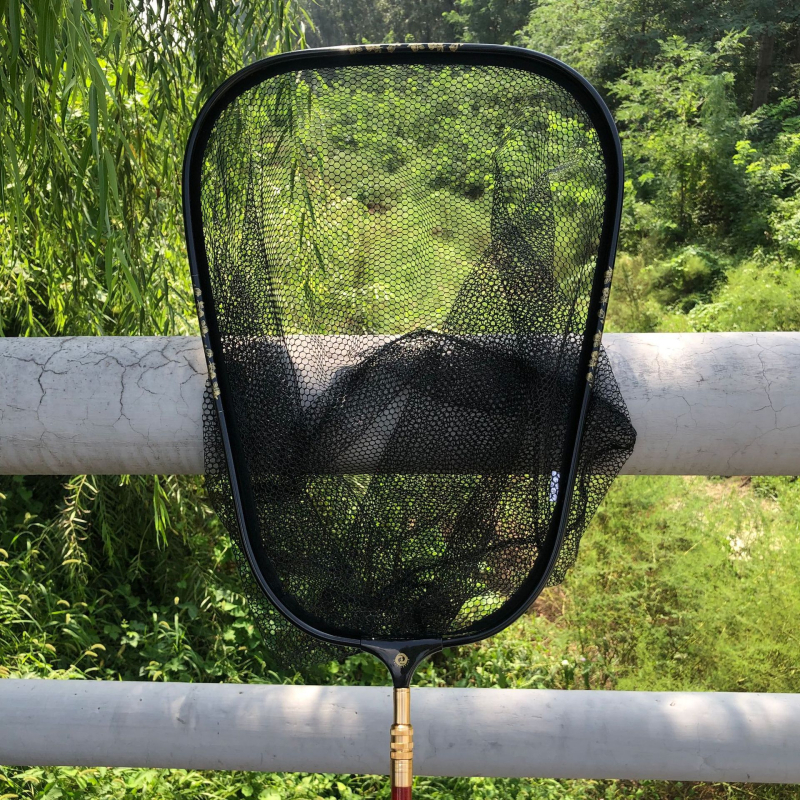 Cap de plasă triunghiular din aliaj de aluminiu pentru plase de pescuit (Brand Land War Brigade; Origine China; Material Aliaj de aluminiu; Design Cap de plasă triunghiular; Utilizare Echipament de pescuit)