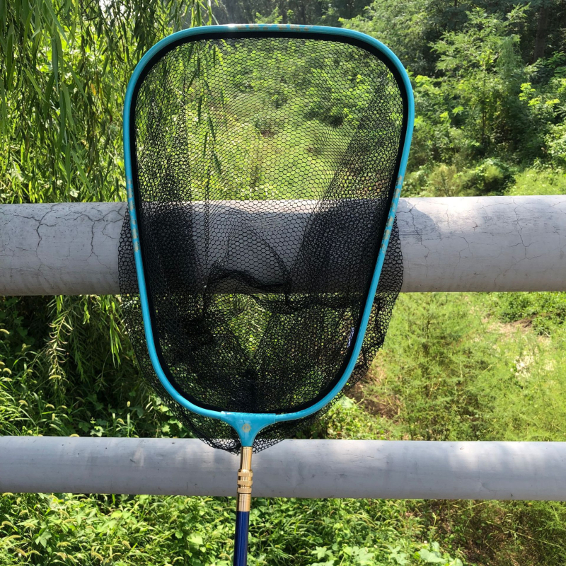 Cap de plasă triunghiular din aliaj de aluminiu pentru plase de pescuit (Brand Land War Brigade; Origine China; Material Aliaj de aluminiu; Design Cap de plasă triunghiular; Utilizare Echipament de pescuit)