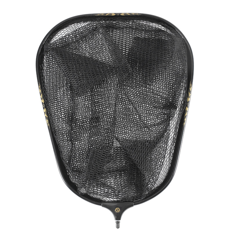 Horgász hálófej, alumínium ötvözet, mély háló, nagy szemű háló, horog elleni bevonat