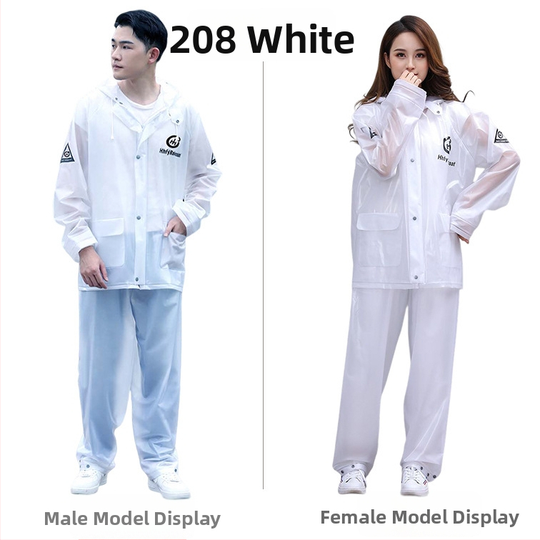 Poncho de ploaie monobloc pentru adulți motocicliști, tafta poliester, țesătură subțire, strat PU impermeabil