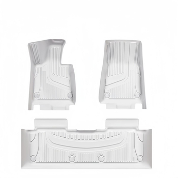 Tesla Model 3 и Model Y – пълно покритие ТПЕ автомобилни подови мати, дебелина 3,5 мм, тегло 6 кг, латексни подложки за крака