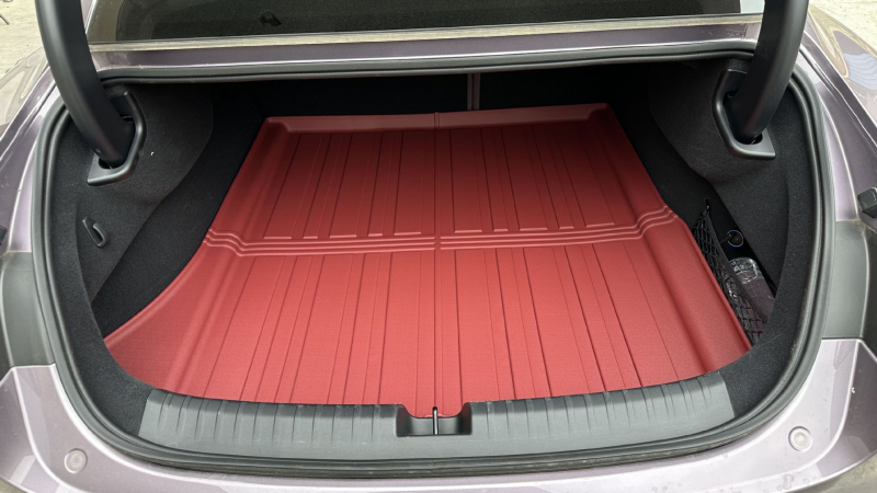 Tesla Model 3 и Model Y – пълно покритие ТПЕ автомобилни подови мати, дебелина 3,5 мм, тегло 6 кг, латексни подложки за крака