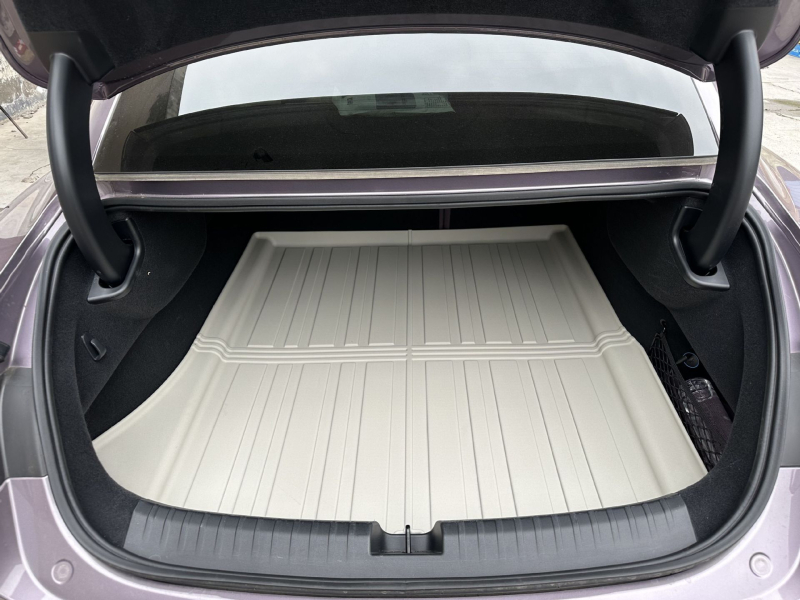 Tesla Model 3 и Model Y – пълно покритие ТПЕ автомобилни подови мати, дебелина 3,5 мм, тегло 6 кг, латексни подложки за крака
