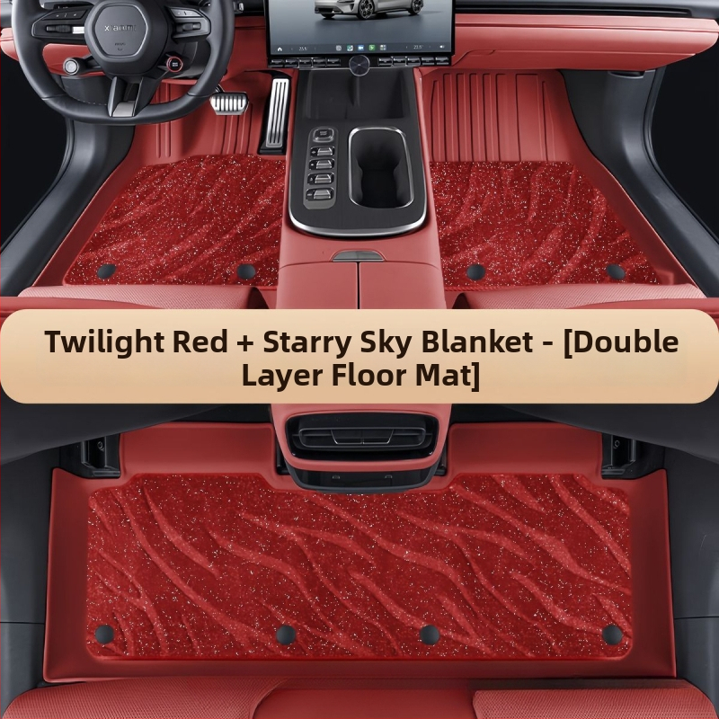 Tesla Model 3 a Model Y – TPE rohože s úplným pokrytím, hrúbka 3,5 mm, hmotnosť 6 kg, latexové podložky na nohy