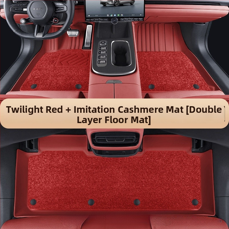 Tesla Model 3 a Model Y – TPE rohože s úplným pokrytím, hrúbka 3,5 mm, hmotnosť 6 kg, latexové podložky na nohy