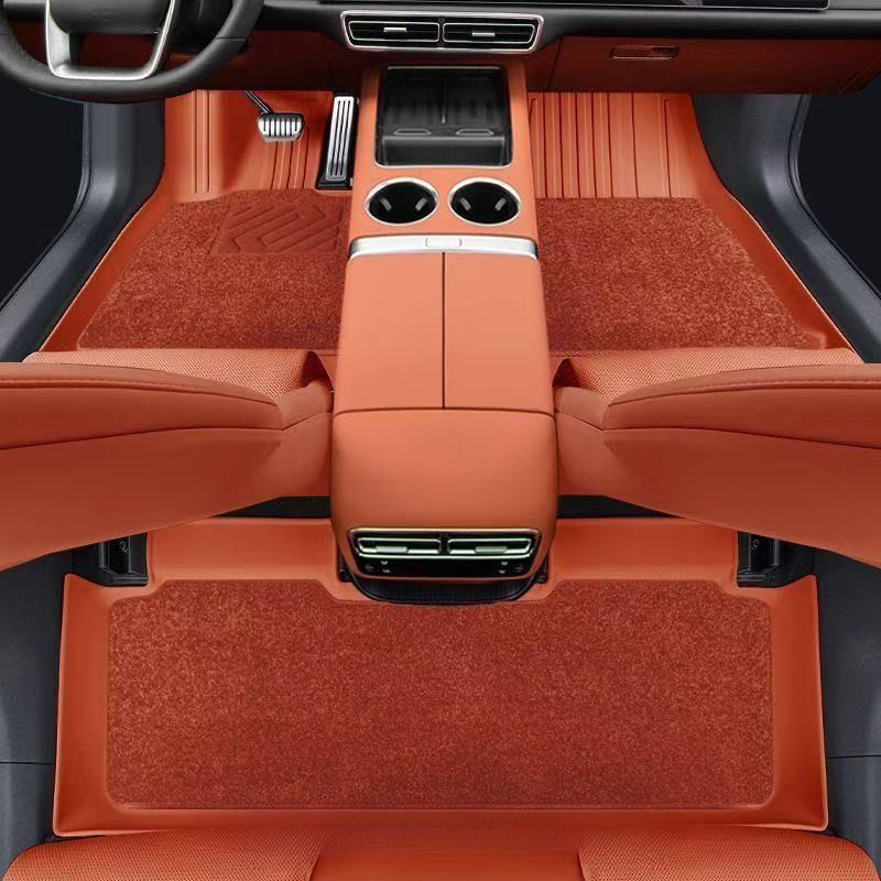 Tesla Model 3 и Model Y – пълно покритие ТПЕ автомобилни подови мати, дебелина 3,5 мм, тегло 6 кг, латексни подложки за крака