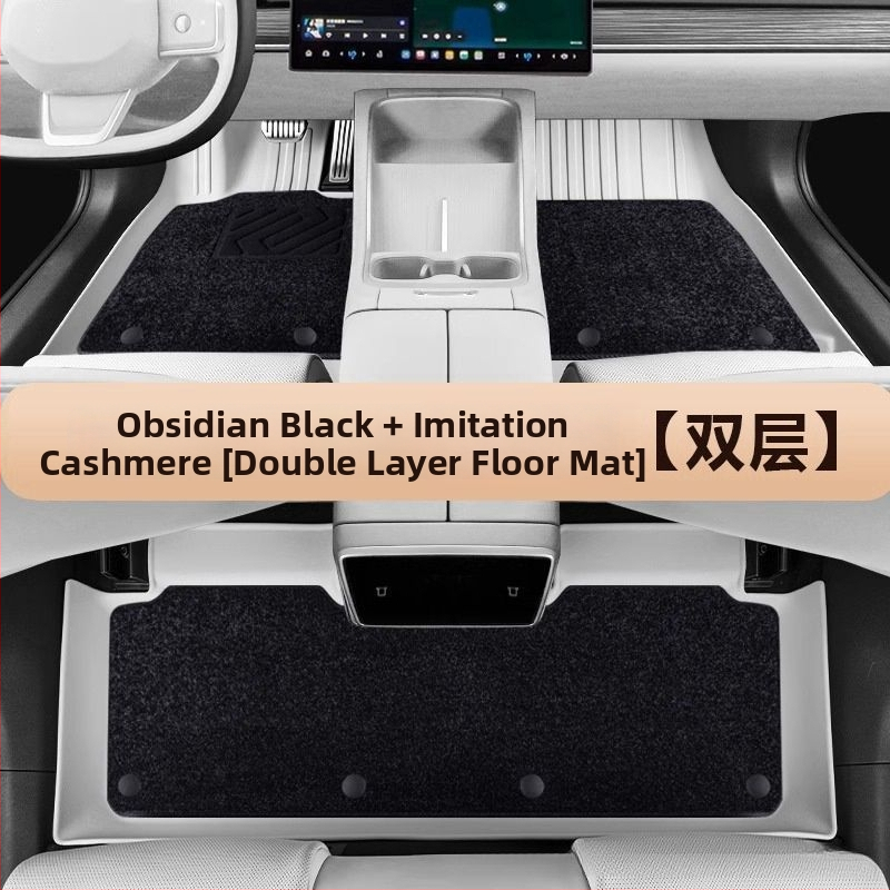 Tesla Model 3 a Model Y – TPE rohože s úplným pokrytím, hrúbka 3,5 mm, hmotnosť 6 kg, latexové podložky na nohy