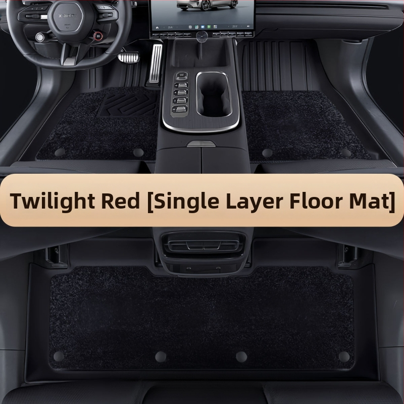 Tesla Model 3 a Model Y – TPE rohože s úplným pokrytím, hrúbka 3,5 mm, hmotnosť 6 kg, latexové podložky na nohy