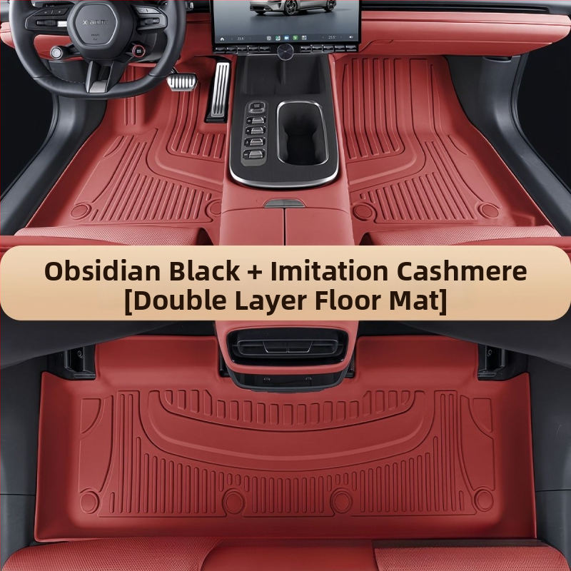 Tesla Model 3 a Model Y – TPE rohože s úplným pokrytím, hrúbka 3,5 mm, hmotnosť 6 kg, latexové podložky na nohy