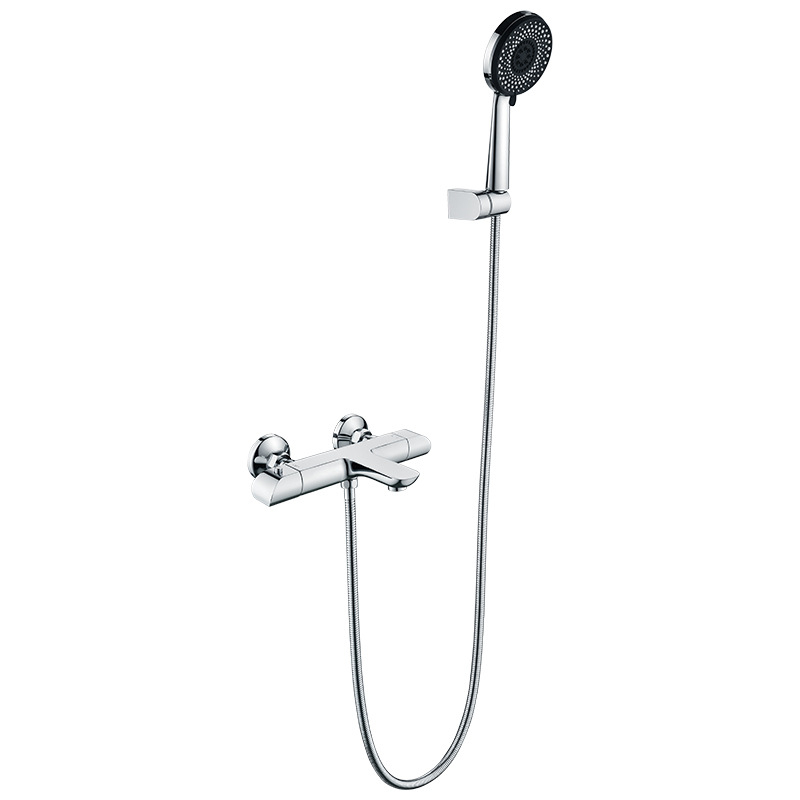 Termostatski set za tuširanje s miješalom, model 4107001, radni tlak 0,1–0,5 bar, hladna voda 0–20°C, vruća voda 55–85°C, protok 20 L/min