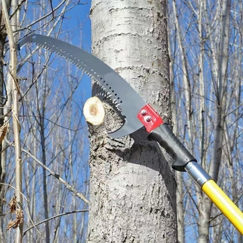 Ferăstrău de ramuri izolat cu tijă din fibră de sticlă, greutate 580 g