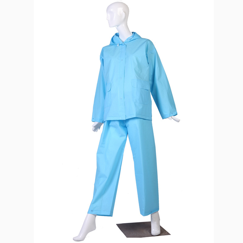 Set de ploaie din două părți pentru motocicletă/e-bike, material EVA, grosime 0,15, pentru adulți