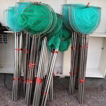 Plasă de pescuit din oțel inoxidabil, țesută manual — Handsome Dragon, Origine: China