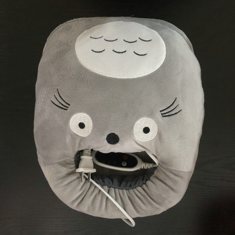 Încălzitor pentru picioare USB, 5V, 7.5W, husă pluș, încălzire cu sticlă de apă caldă