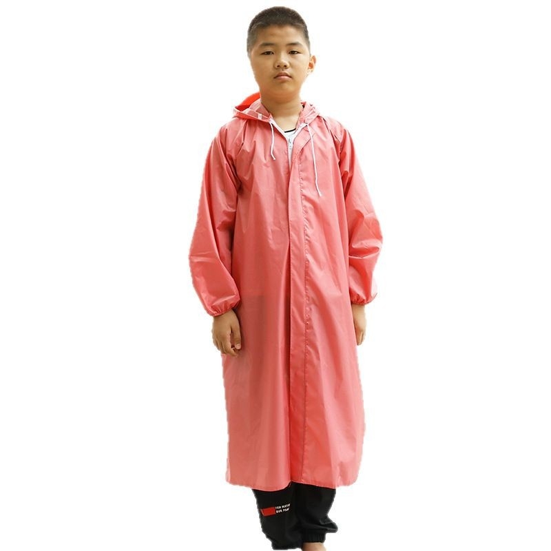 Poncho de ploaie pentru copii pentru bicicletă cu imprimare a logo-ului, țesătură taftă de poliester, grosime 0,18 mm, strat PVC impermeabil, personalizabil
