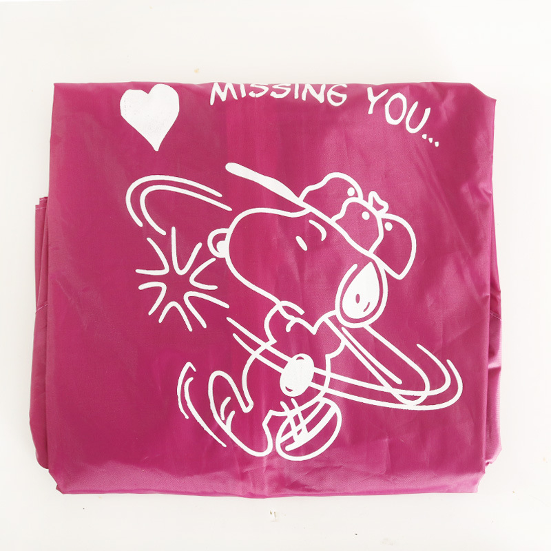 Poncho de ploaie pentru copii pentru bicicletă cu imprimare a logo-ului, țesătură taftă de poliester, grosime 0,18 mm, strat PVC impermeabil, personalizabil