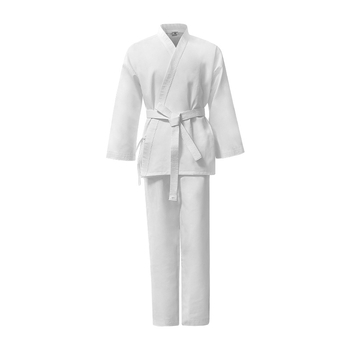 Prugaste karate uniforme za odrasle i djecu, Taekwondo trenirno odijelo, pamuk-poliester tkanina 20%