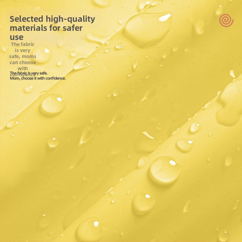 Poncho de ploaie pentru copii din EVA, stil desen animat, pentru școală și grădiniță, strat impermeabil PE