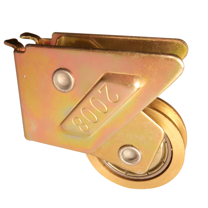 Staromodni 2008 bakreni kotač od aluminijskog legura za klizna vrata i prozore