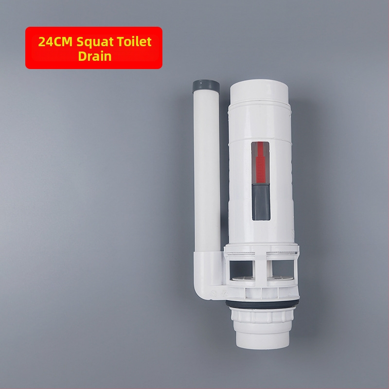 Αξεσουάρ δεξαμενής τοίχου για τουαλέτα squat – παλιομοδίτικος διπλός εισόδου/εκκένωσης βαλβίδες, πλαστικό, χειροκίνητος έλεγχος πλήρωσης