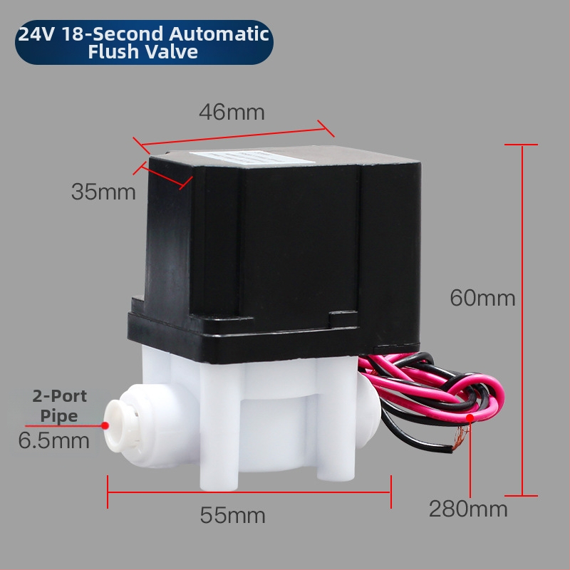 Ventil za pročišćivač vode SMY-FM-23, 24V elektromagnetni ventil, 2/3 brzi spoj, automatsko ispiranje i zatvaranje