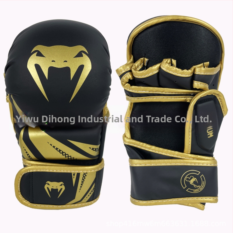 Profesionálne MMA rukavice s polovičnými prstami pre dospelých a deti – Taekwondo ochranný výstroj, grappling (3.0 MMA, 300 g, VE, 2025)