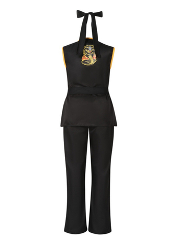 Taekwondo cosplay odijelo, unisex, mekani materijal, bez ovratnika, proljeće 2025, za djecu do 17 godina