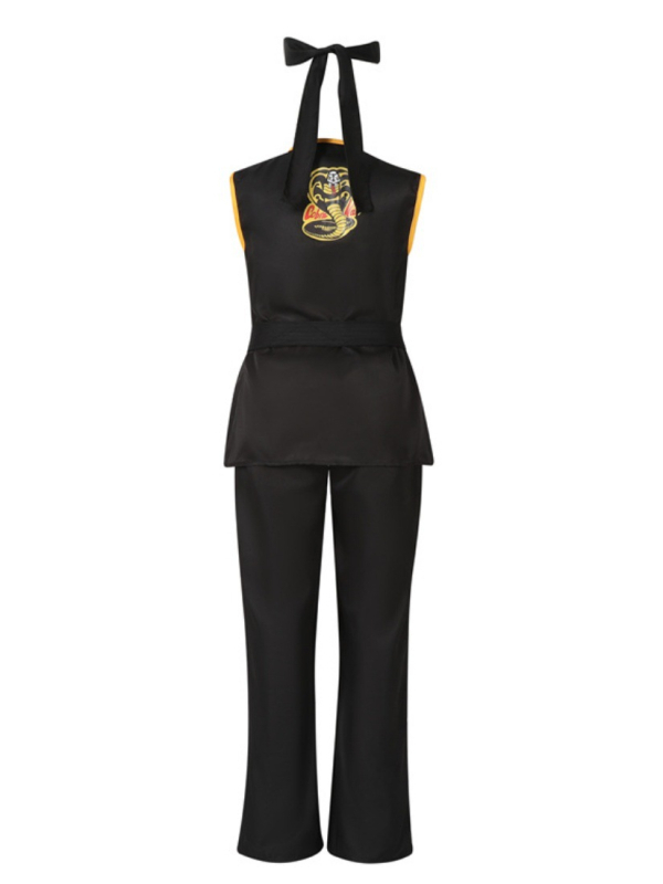 Taekwondo cosplay odijelo, unisex, mekani materijal, bez ovratnika, proljeće 2025, za djecu do 17 godina