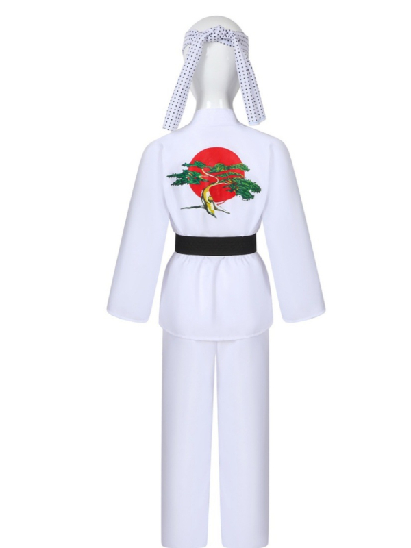 Taekwondo cosplay odijelo, unisex, mekani materijal, bez ovratnika, proljeće 2025, za djecu do 17 godina