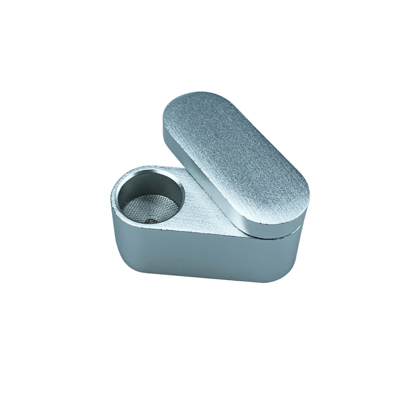 Nova kreativna mini sklopiva metalna fajka s dvostrukim slojem šarene aluminijske legure