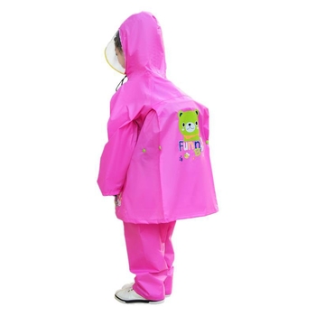 Gyerek esőkabát felosztott mintával, rajzfilm dizájnnal; EVA anyag; vízálló PVC ragasztóréteg; alkalmas gyereknek; poncsó