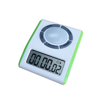 Mechanikus ciklusidőző mutatós kijelzővel, műanyag házzal, akkumulátoros működés, rajzfilm dizájn