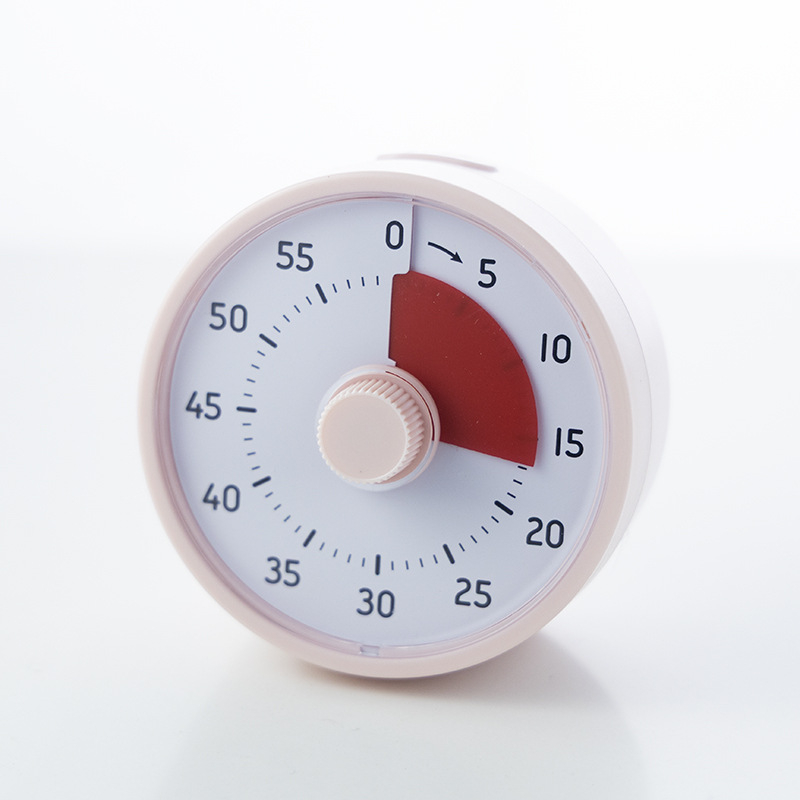 Tanuláshoz vizuális időmérő — kvarc mozgás, digitális kijelző, ABS ház, négyzetes dizájn, akkumulátoros működés, riasztás