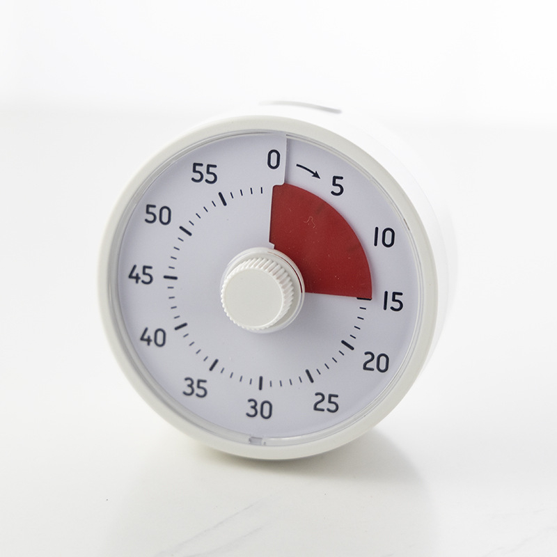 Tanuláshoz vizuális időmérő — kvarc mozgás, digitális kijelző, ABS ház, négyzetes dizájn, akkumulátoros működés, riasztás