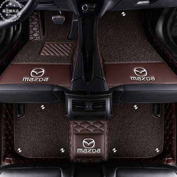 Πλήρους κάλυψης πατάκια αυτοκινήτου για Mazda CX-3, CX-4, CX-5, CX-7 και CX-8. Υλικό: TPE+XPE με αντιολισθητικό, Βάρος: 5 κιλά, Μάρκα: Dawn, Στυλ επιφανειών ποδιών: δερμάτινα πατάκια.