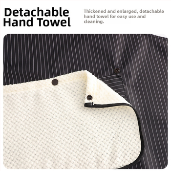 Ποδιά χωρίς μανίκια, αδιάβροχη, πολυεστέρα, μοντέρνος μινιμαλιστικός σχεδιασμός για την κουζίνα