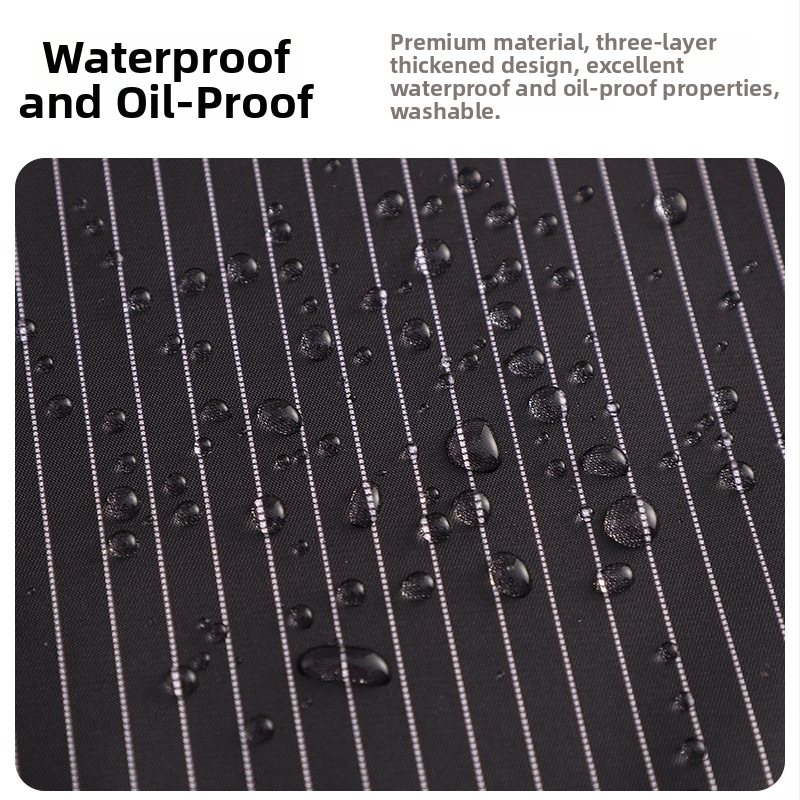 Ποδιά χωρίς μανίκια, αδιάβροχη, πολυεστέρα, μοντέρνος μινιμαλιστικός σχεδιασμός για την κουζίνα