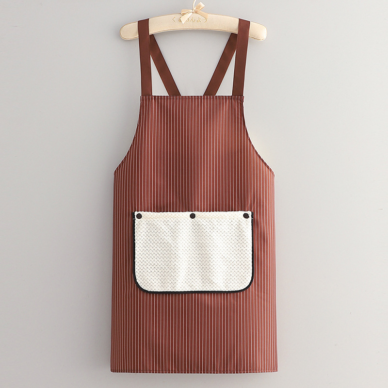 Ποδιά χωρίς μανίκια, αδιάβροχη, πολυεστέρα, μοντέρνος μινιμαλιστικός σχεδιασμός για την κουζίνα